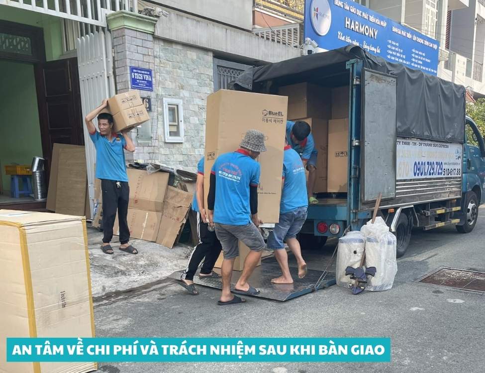 An tâm về chi phí và trách nhiệm sau khi bàn giao