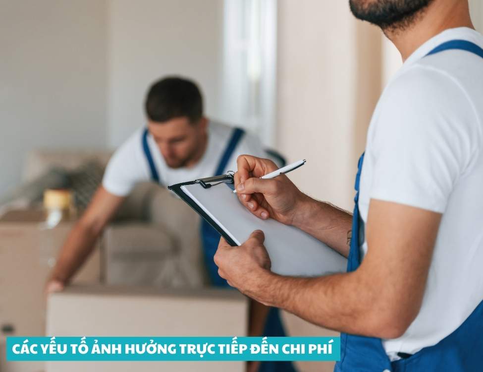 Các yếu tố ảnh hưởng trực tiếp đến chi phí