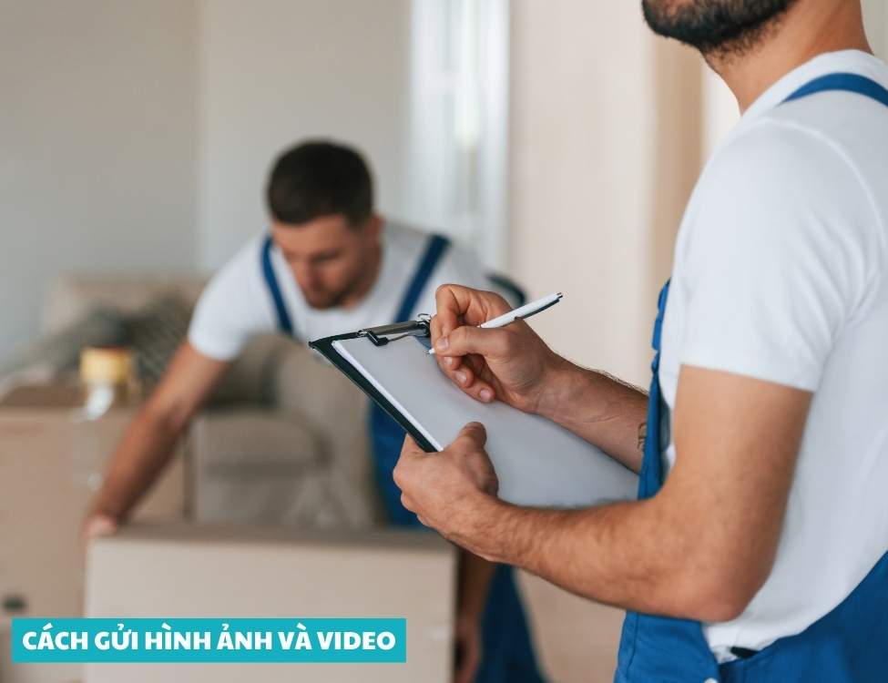 Cách gửi hình ảnh và video