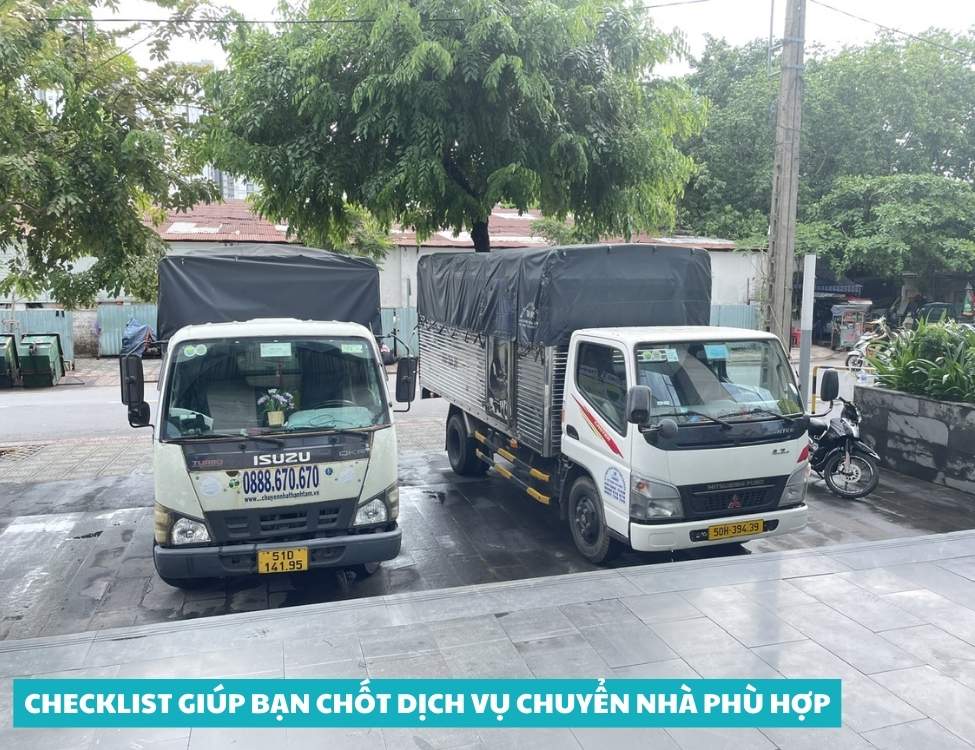 Checklist giúp bạn chốt dịch vụ chuyển nhà phù hợp tại Quận 10