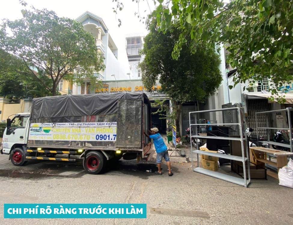 Chi phí rõ ràng trước khi làm