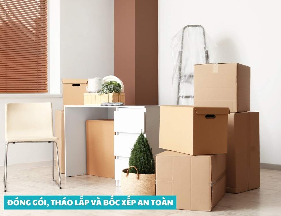 Đóng gói tháo lắp và bốc xếp an toàn