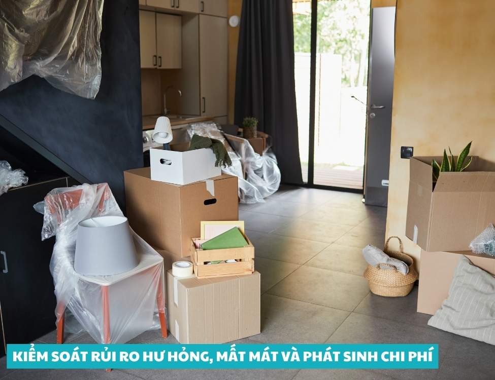 Kiểm soát rủi ro hư hỏng mất mát và phát sinh chi phí