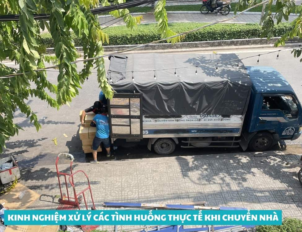 Kinh nghiệm xử lý các tình huống thực tế khi chuyển nhà
