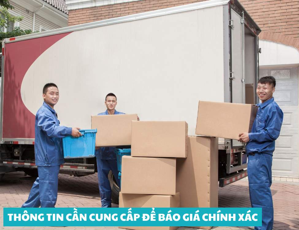 Thông tin cần cung cấp để báo giá chính xác
