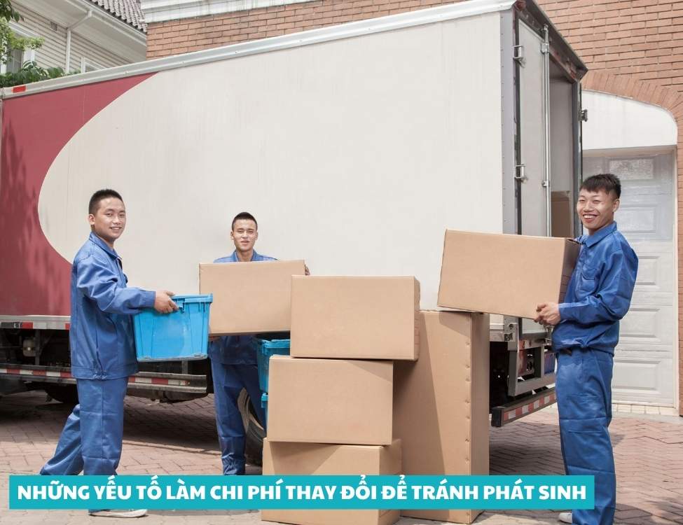 Những yếu tố làm chi phí thay đổi để tránh phát sinh