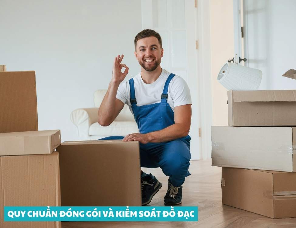 Quy chuẩn đóng gói và kiểm soát đồ đạc