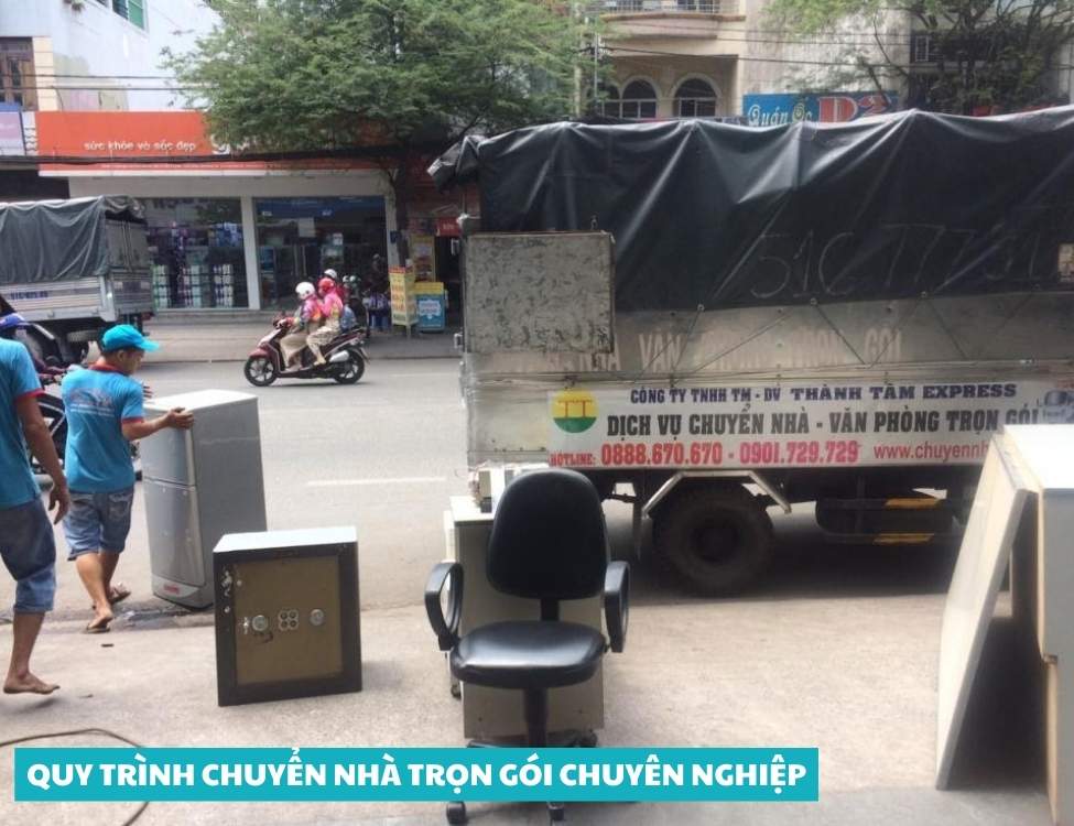 Quy trình chuyển nhà trọn gói chuyên nghiệp