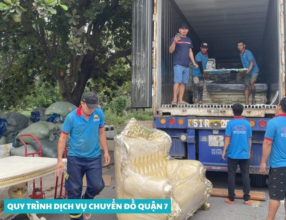 Quy trình dịch vụ chuyển đồ quận 7