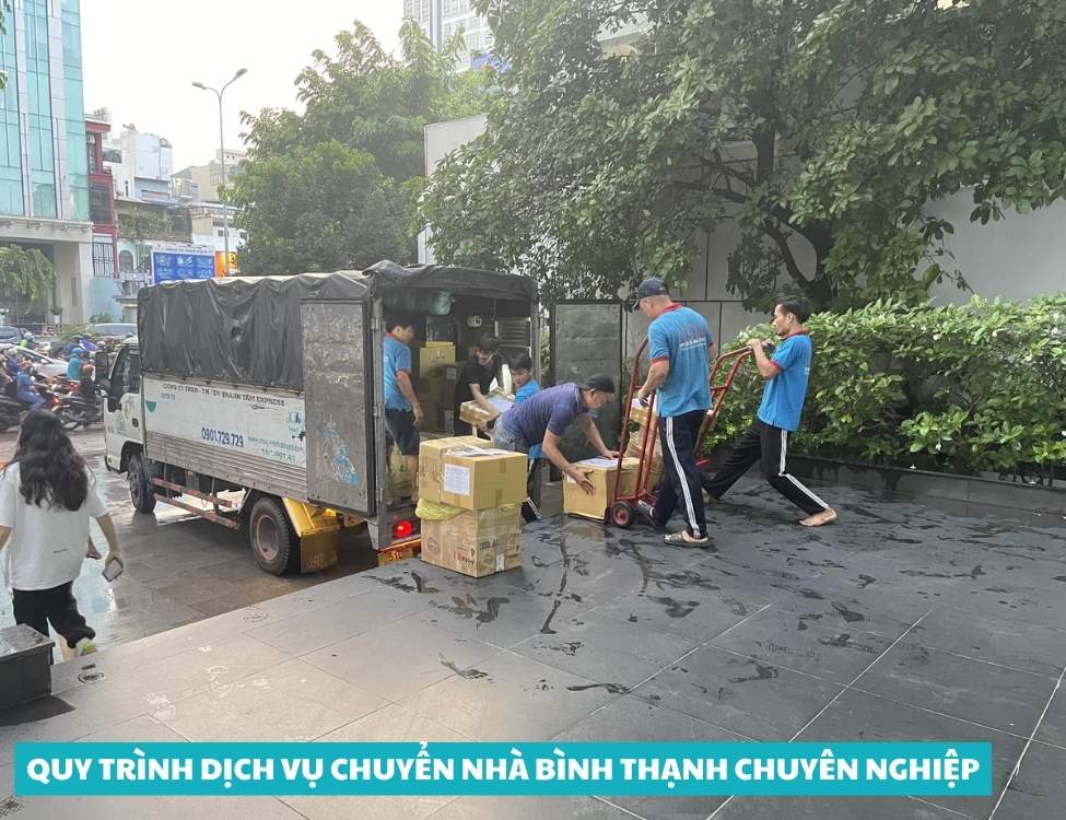 Quy trình dịch vụ chuyển nhà Bình Thạnh chuyên nghiệp