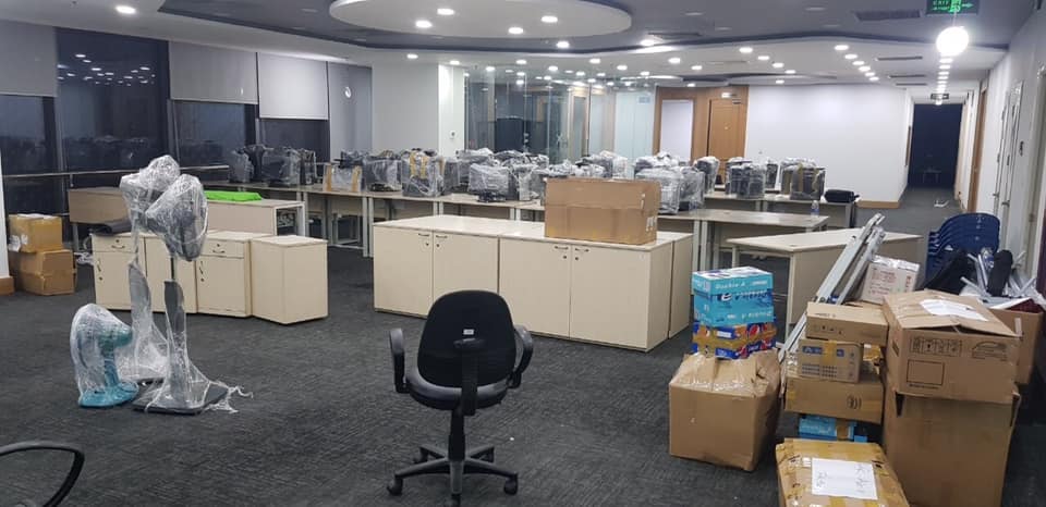 Công ty chuyển văn phòng trọn gói tại hcm