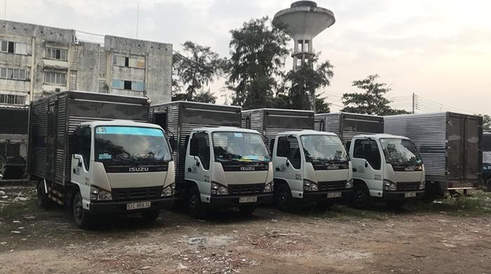 dịch vụ xe tải chuyển nhà