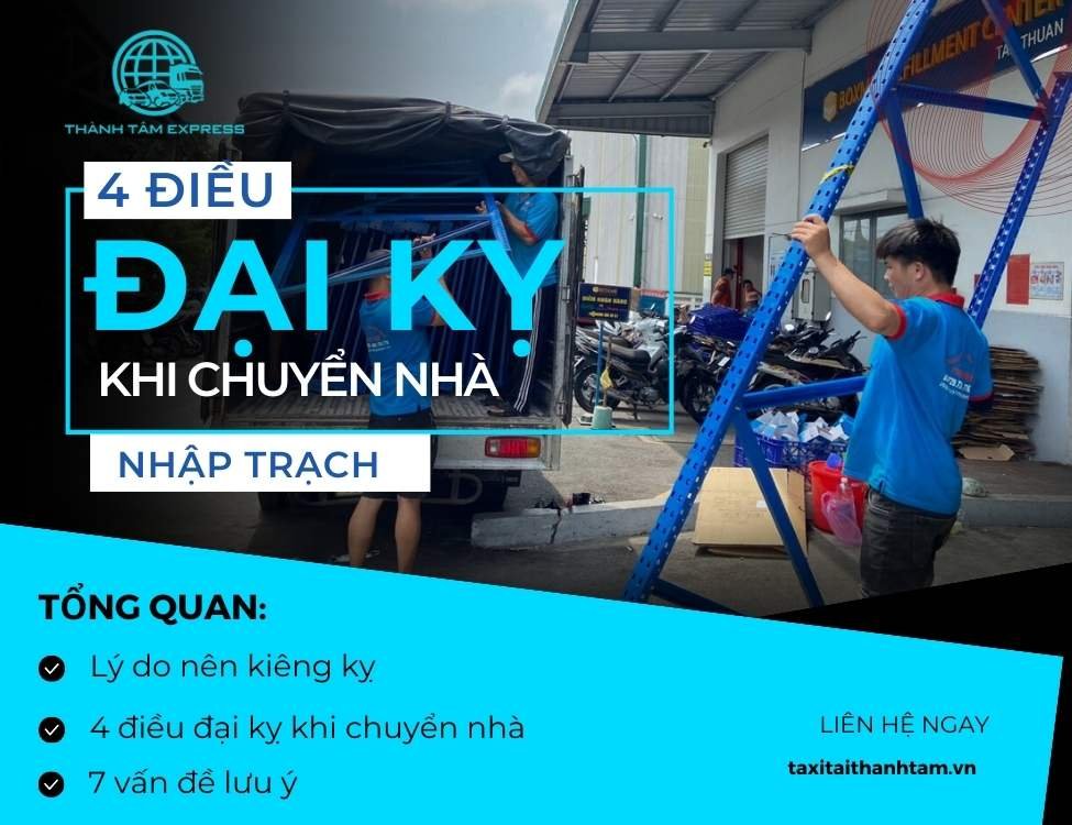 4 điều đại kỵ khi chuyển nhà nhập trạch
