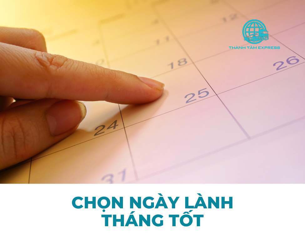 Chọn ngày lành tháng tốt
