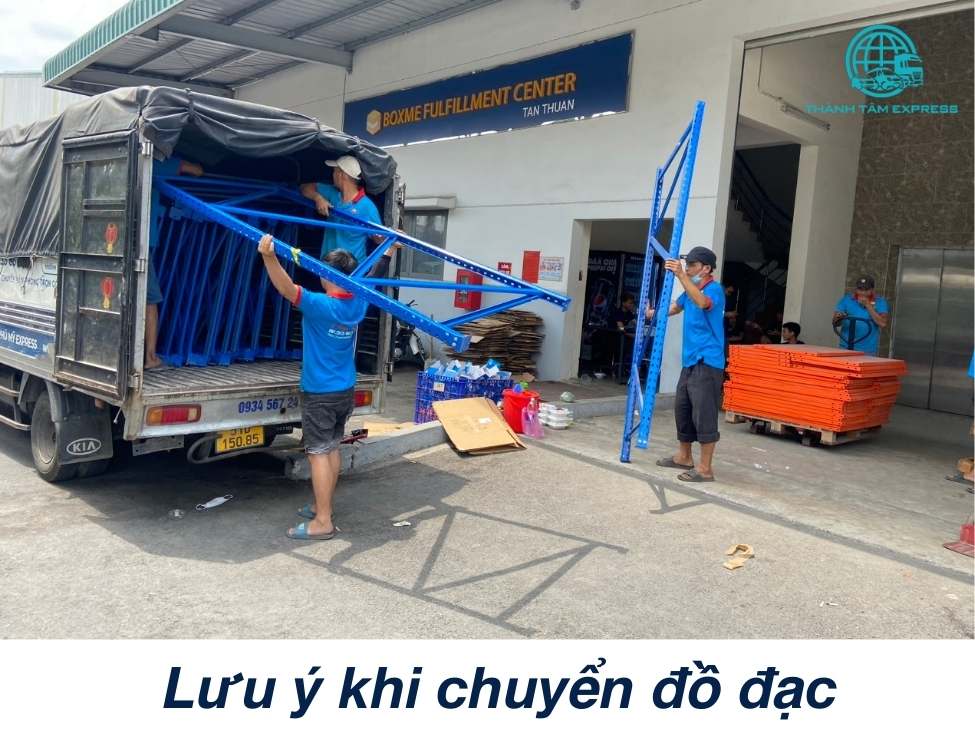 Lưu ý khi chuyển đồ đạc