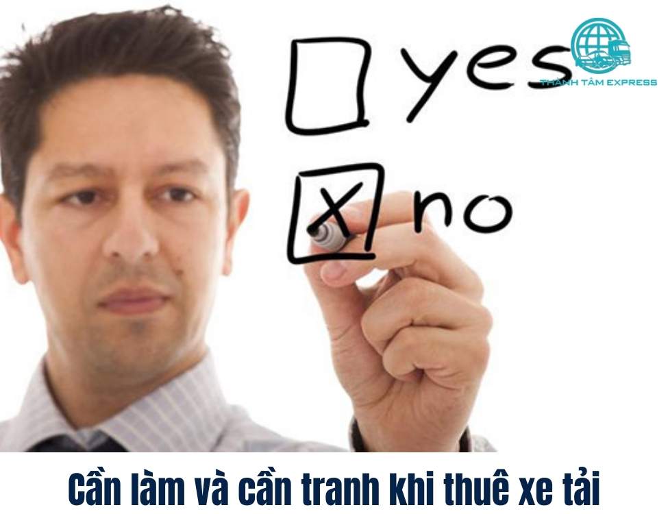 Cần làm và cần tránh khi thuê xe tải chuyển nhà