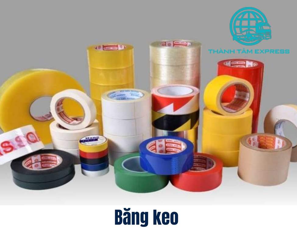 Băng keo để cố định thùng
