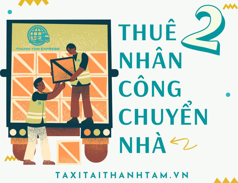 thuê 2 nhân công chuyển nhà