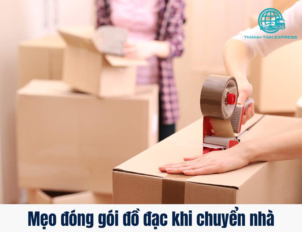 Mẹo đóng gói khi chuyển nhà