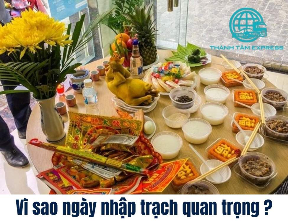 chuyển đồ trước khi nhập trạch