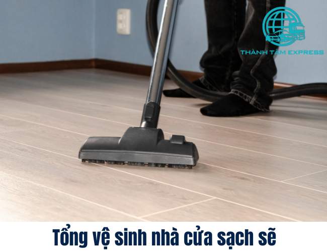 Tổng vệ sinh nhà cửa sạch sẽ