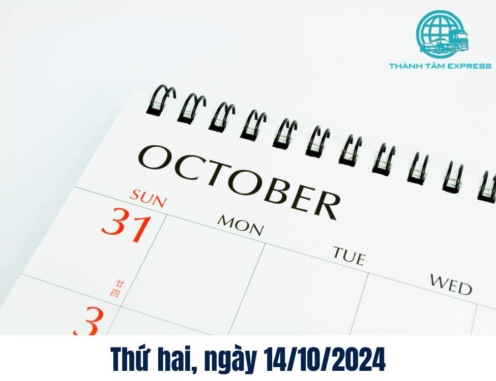Thứ hai, ngày 14/10/2024