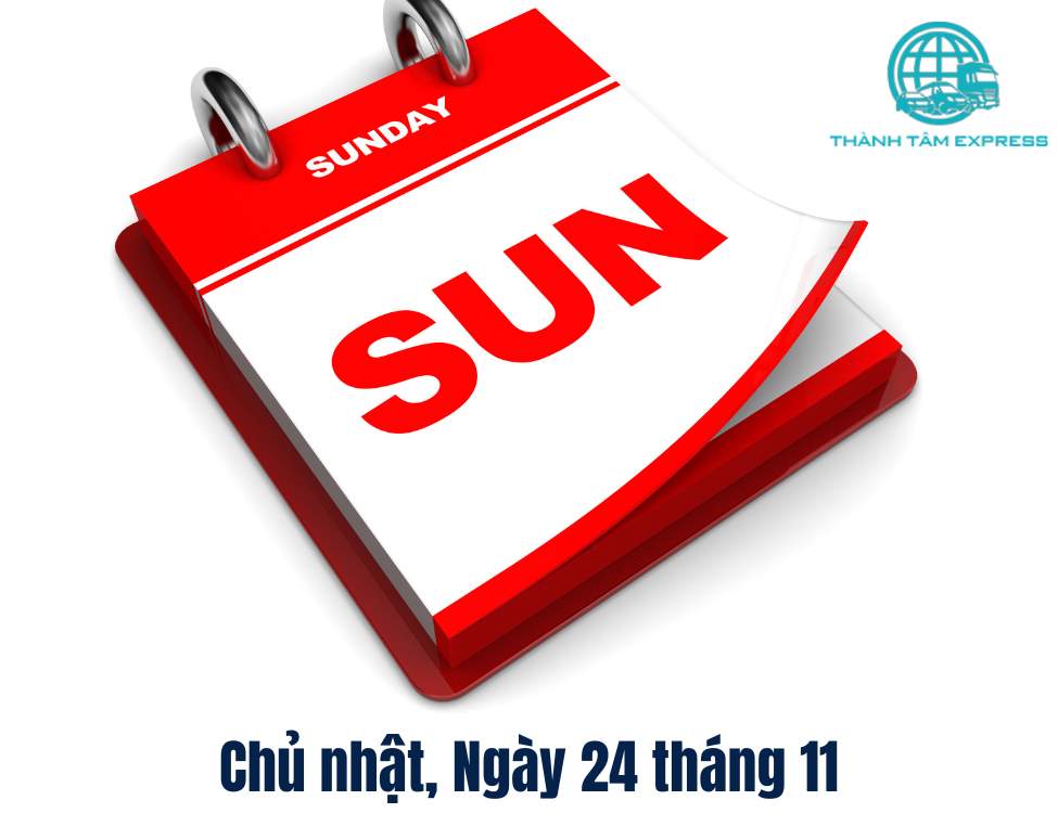 Chủ nhật, Ngày 24 tháng 11