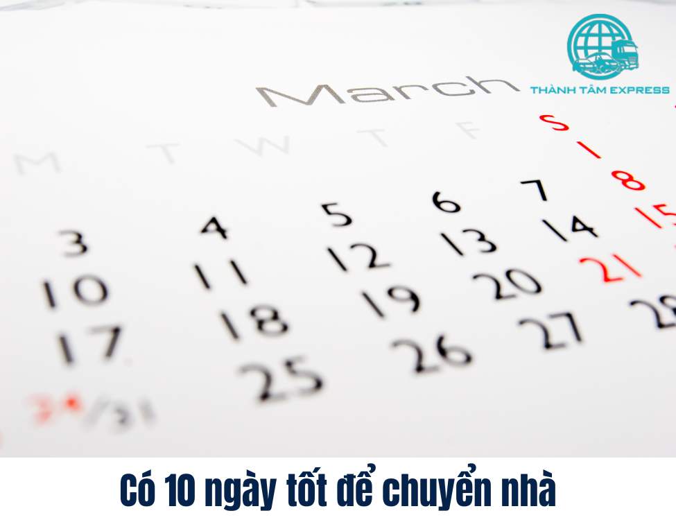 tháng 3 chuyển nhà ngày nào tốt