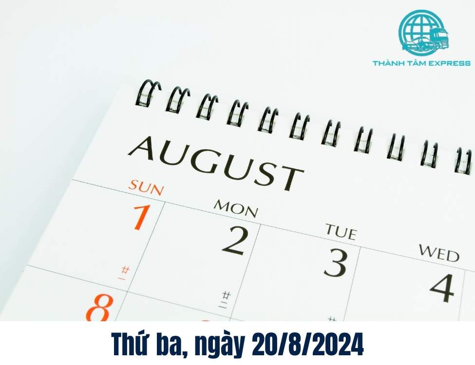Thứ ba, ngày 20/8/2024