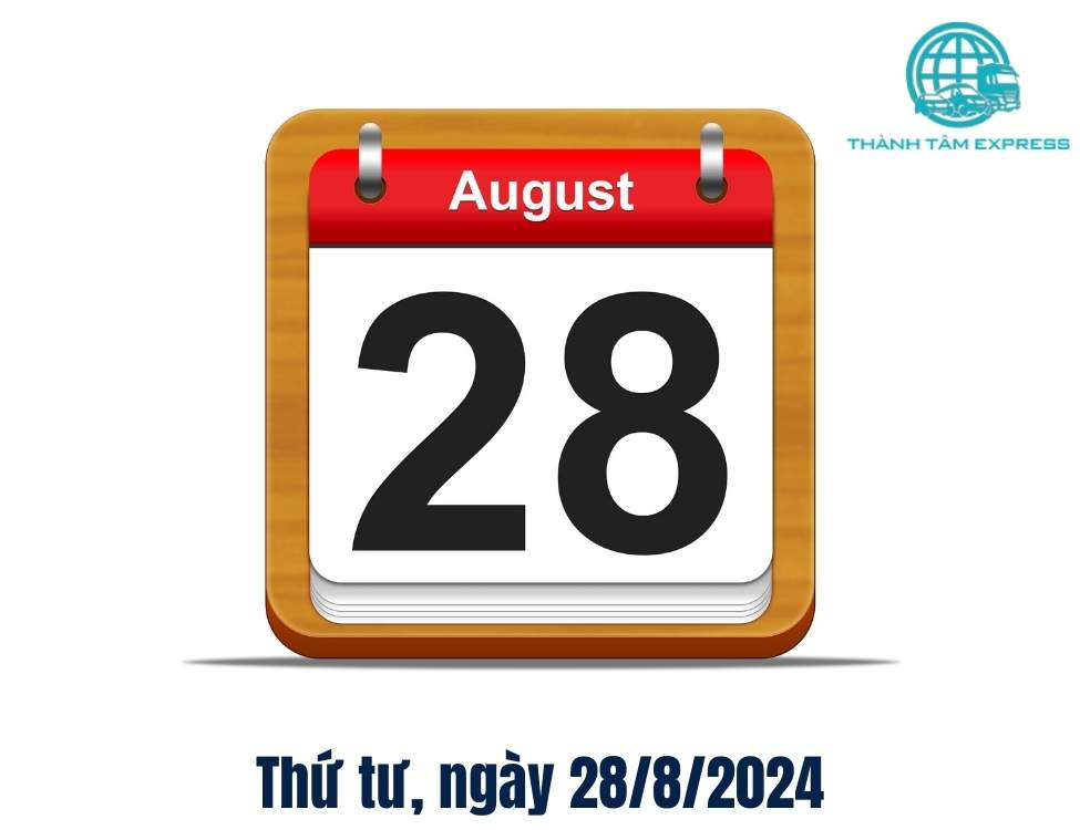 Thứ tư, ngày 28/8/2024