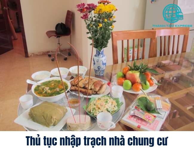 Thủ tục nhập trạch nhà chung cư