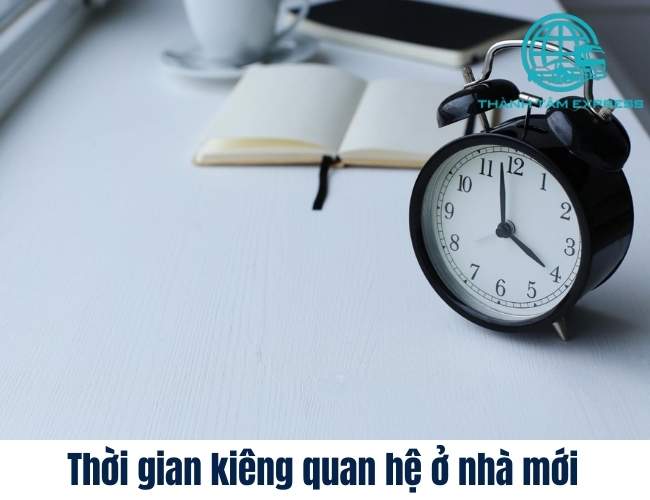 Thời gian kiêng quan hệ vợ chồng ở nhà mới