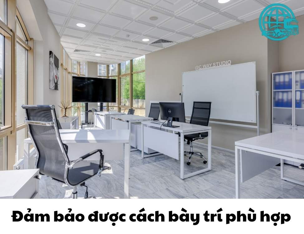 cách bố trí văn phòng làm việc