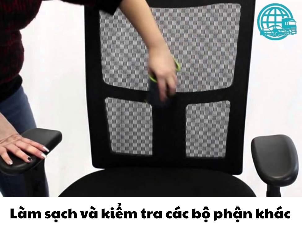 cách vệ sinh ghế ngồi văn phòng