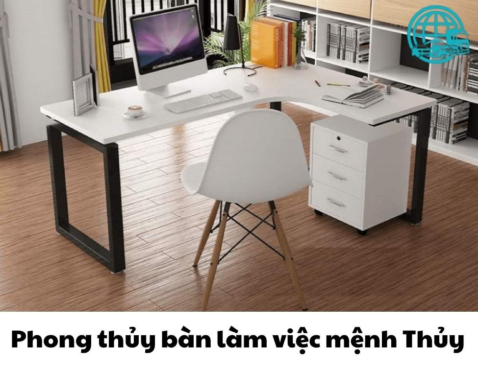 Phong thủy bàn làm việc mệnh Thủy