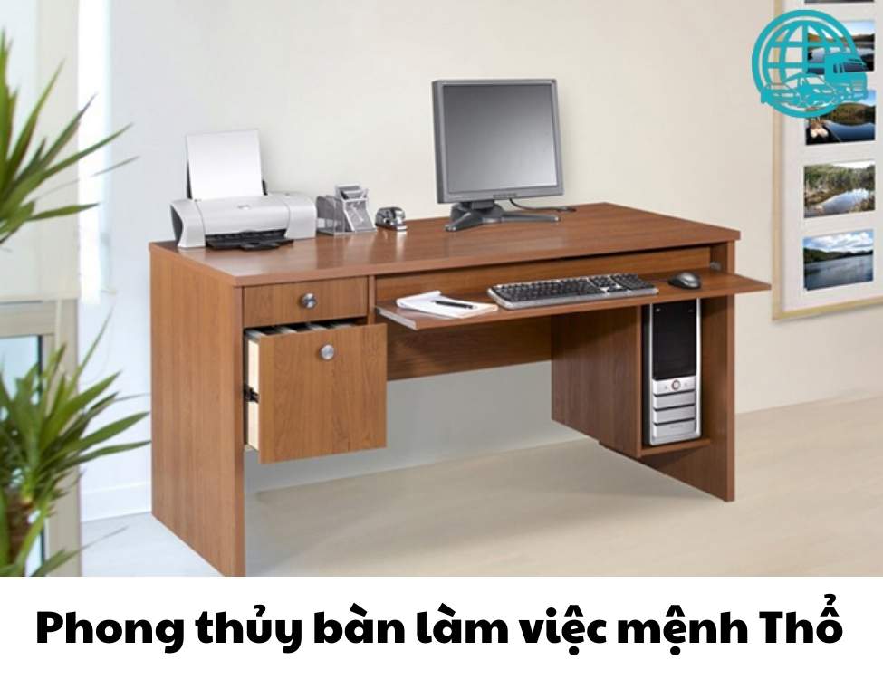 Phong thủy bàn làm việc mệnh Thủy