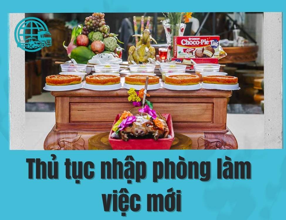 thủ tục nhập phòng làm việc mới