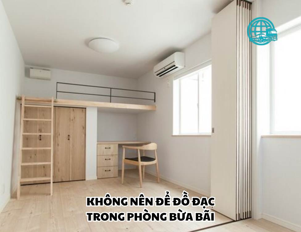 cách sắp xếp phòng trọ gọn gàng