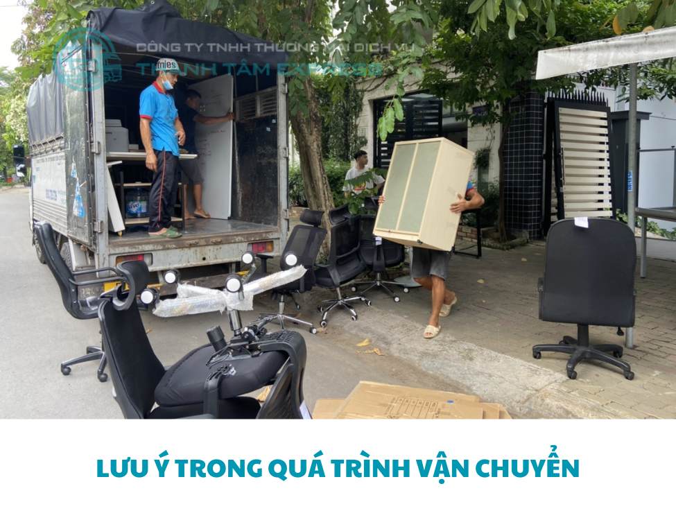 Lưu ý trong quá trình vận chuyển