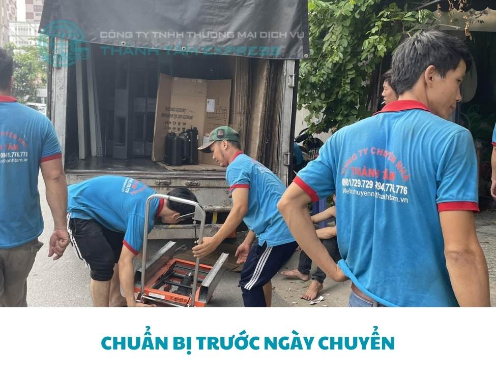 Chuẩn bị trước ngày chuyển
