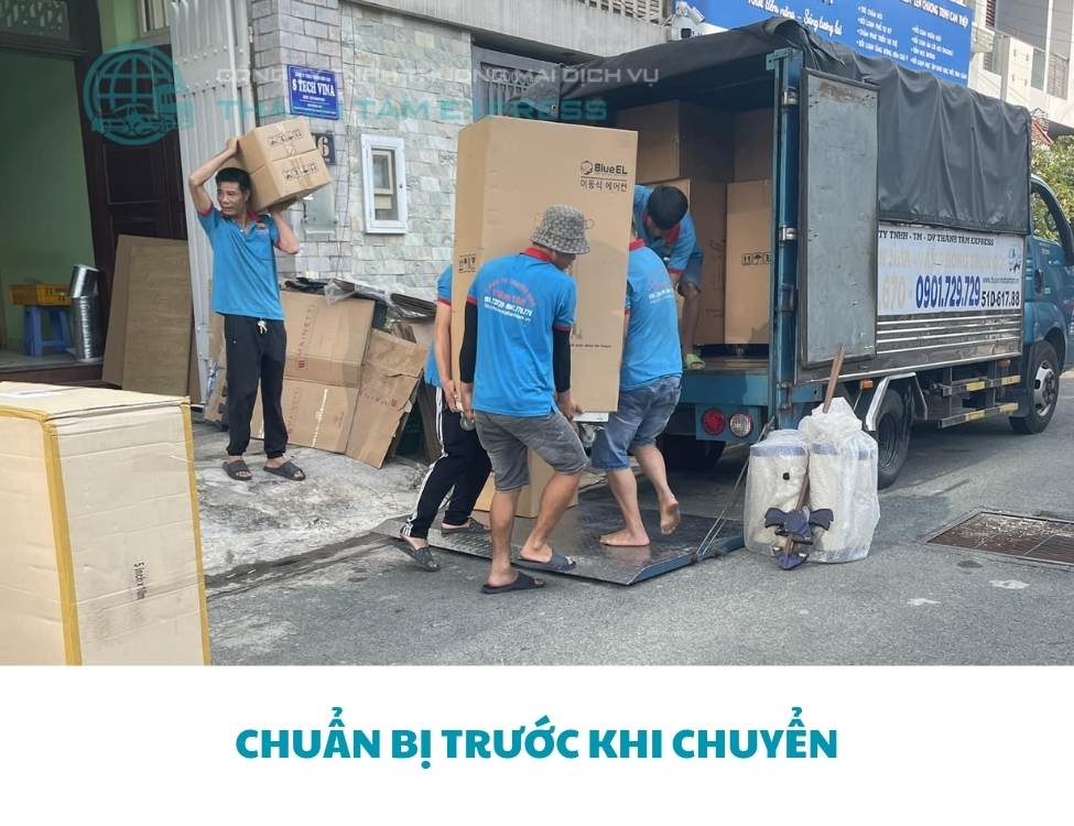 Quy trình chuyển nhà an toàn khi sử dụng dịch vụ taxi tải