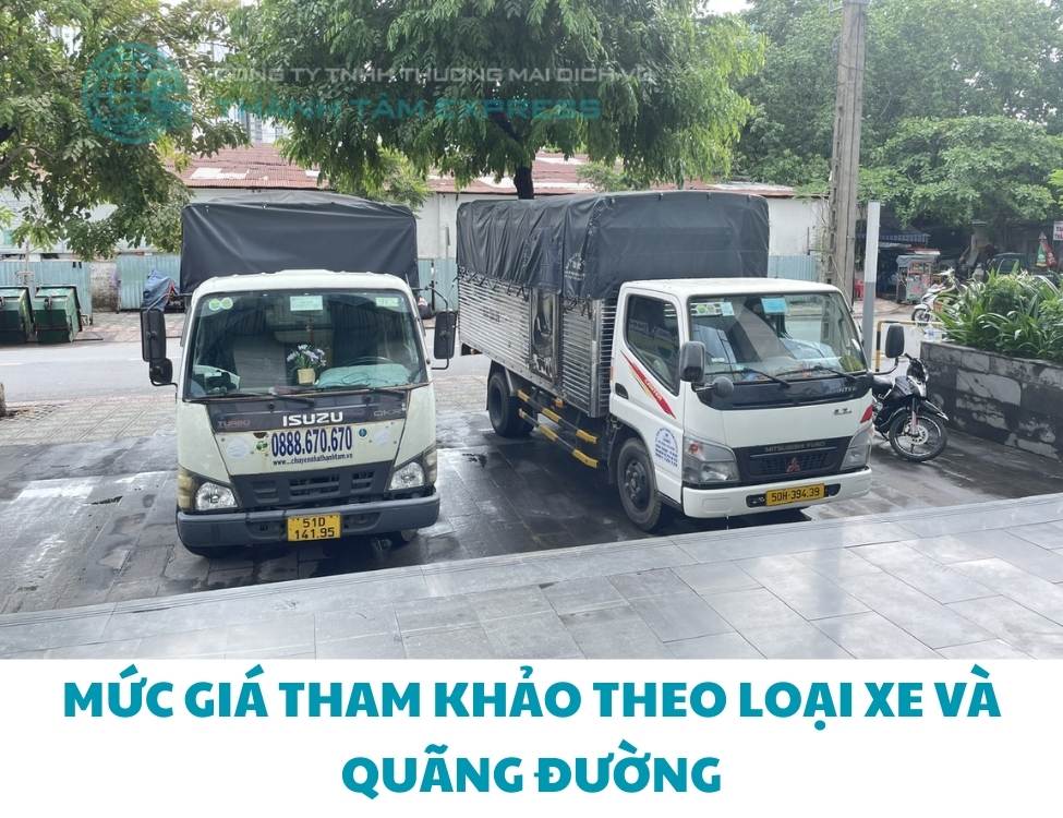Bảng giá thuê xe tải chuyển nhà đi tỉnh