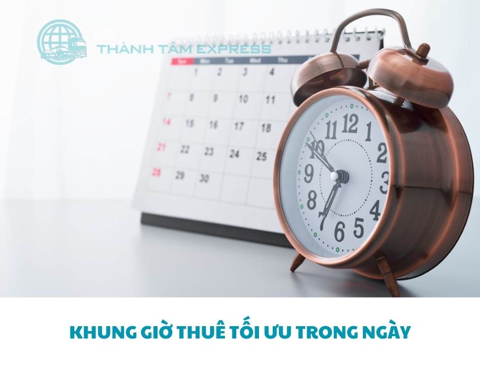 Khung giờ thuê tối ưu trong ngày