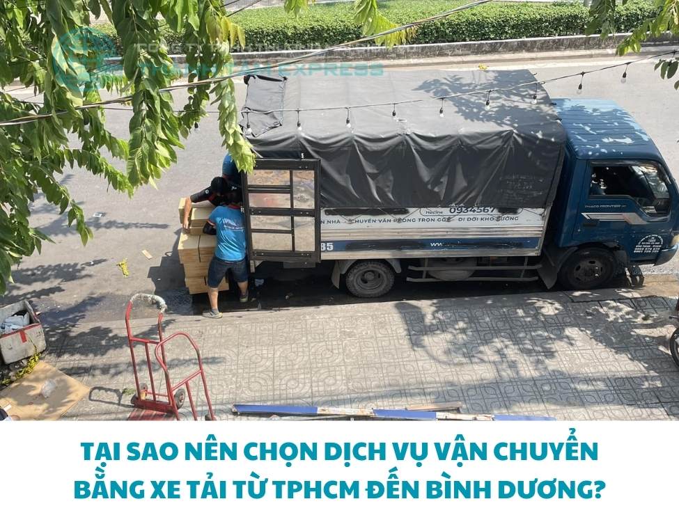 xe tải từ TPHCM đến Bình Dương