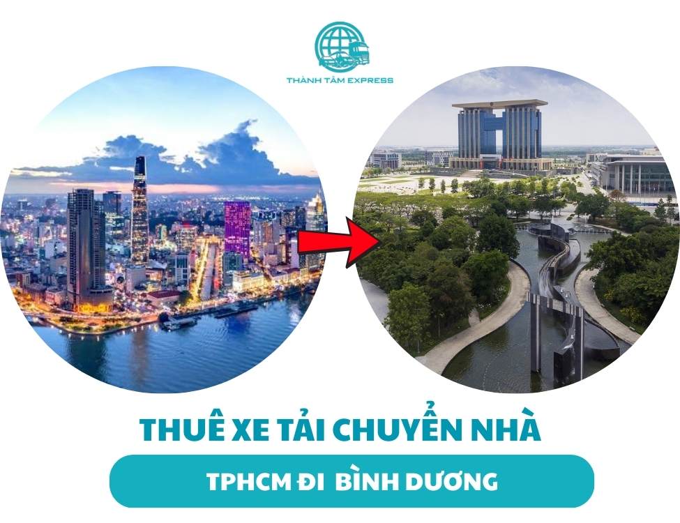 Dịch vụ thuê xe tải chuyển nhà từ TPHCM đến Bình Dương