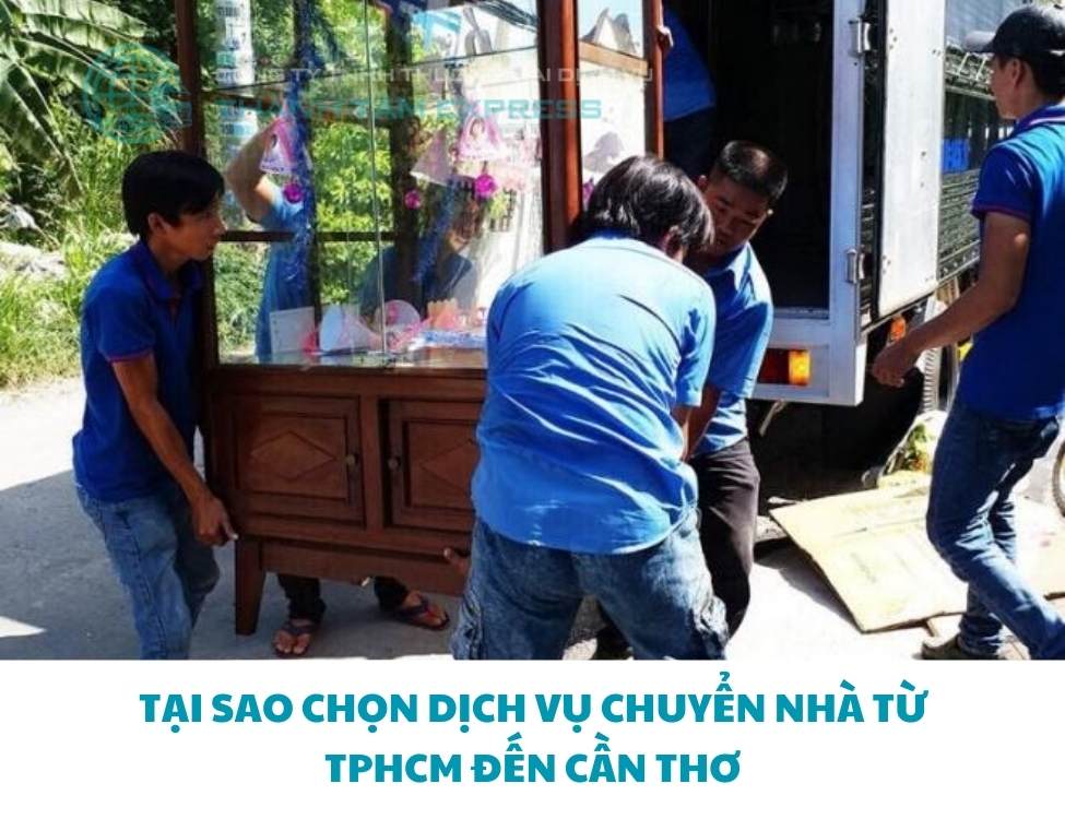 Thuê xe tải chuyển nhà từ TPHCM đi Cần Thơ