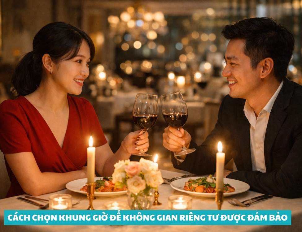 Cách chọn khung giờ để không gian riêng tư được đảm bảo