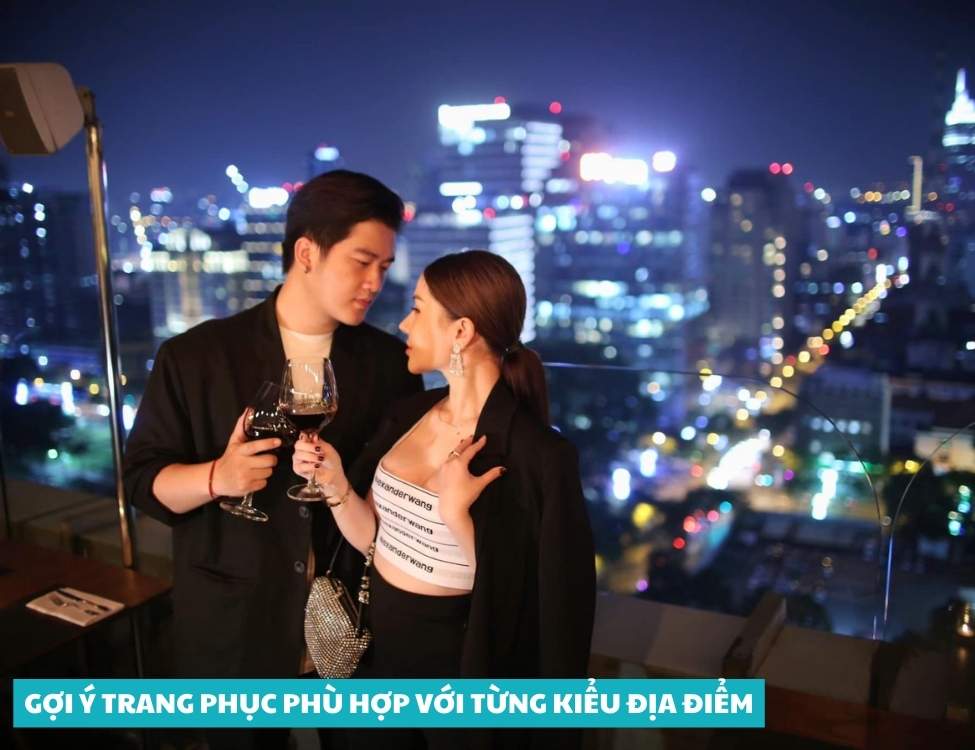 Gợi ý trang phục phù hợp với từng kiểu địa điểm