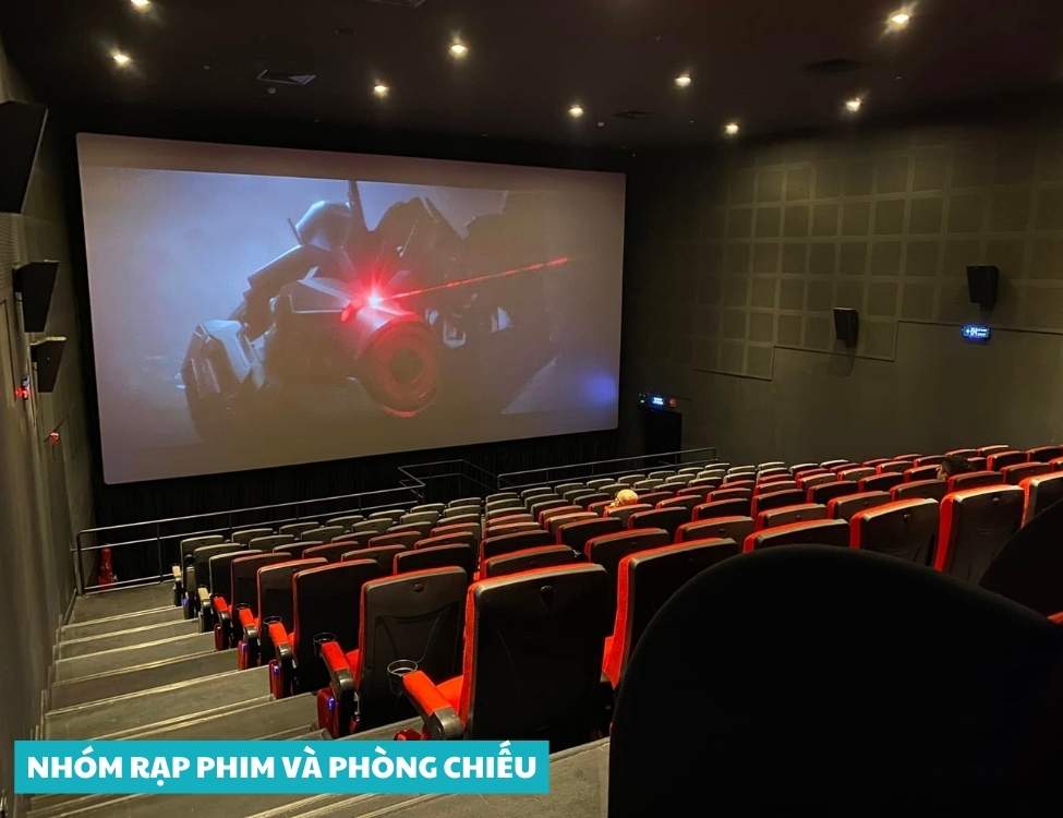 Nhóm rạp phim và phòng chiếu