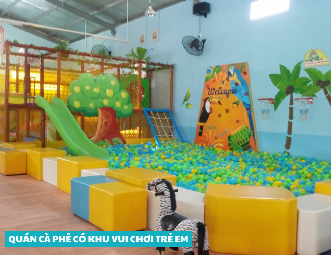 Quán cà phê có khu vui chơi trẻ em